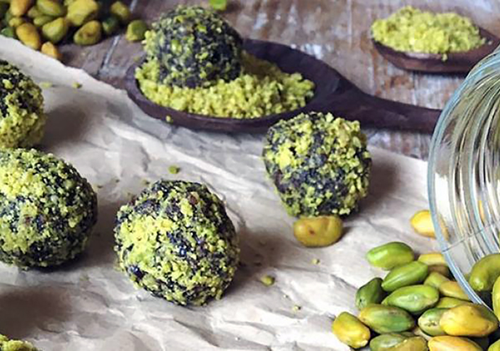 Chocolates de pistacho